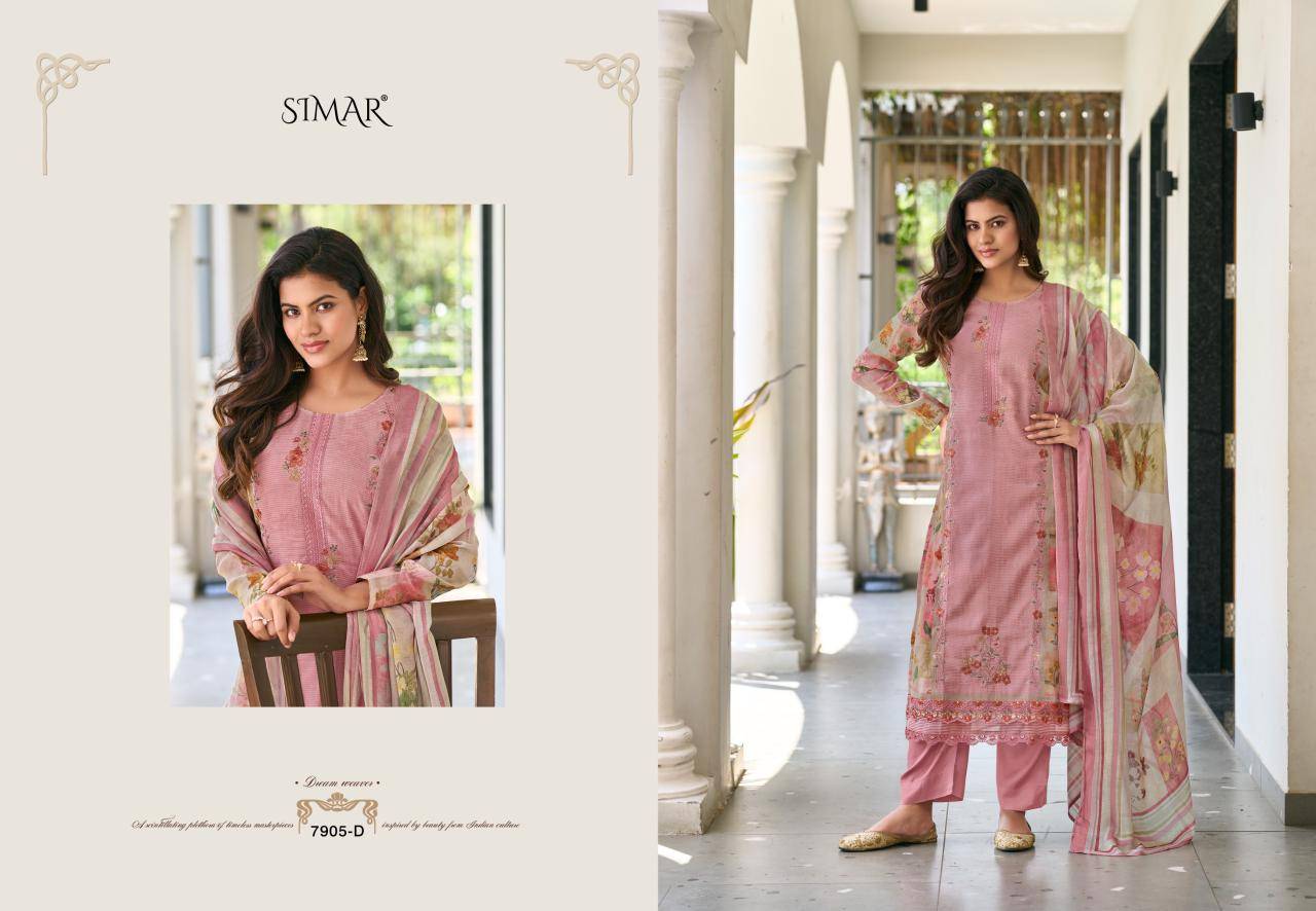 Sohina By Glossy 7905A to 7905D Series Beautiful Pakistani Suits Colorful Stylish Fancy pure mal Dresses At Wholesale Price